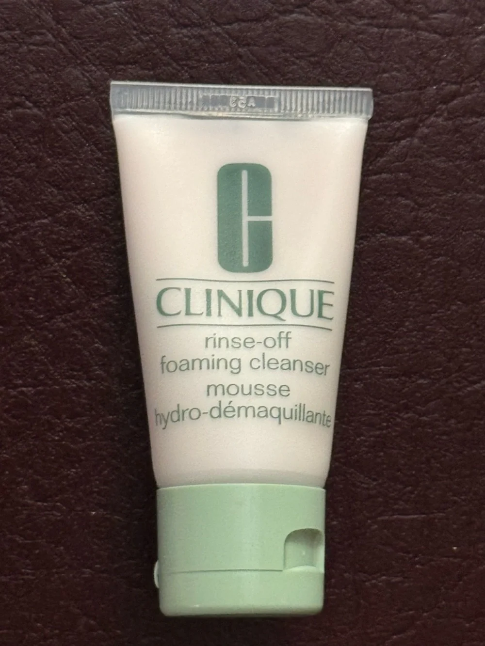 Clinique Rinse Off Foaming Cleanser Fragrance Free 1fl oz 30ml NEW